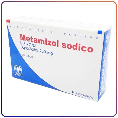 METAMIZOL SODICO (DIPIRONA) 250 MG X 5 SUPOSITORIOS